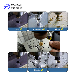 ชุดดอกสว่านเจาะรูเฉียง 4 ชิ้น 90 องศา 0 ฟลุต HSS สำหรับเจาะรูแบบเคาน์เตอร์ซิงค์ - Product Image 3