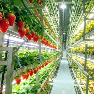 Contenedor de Cultivo de <span class=keywords><strong>Fresas</strong></span> con Sistema de Control Inteligente y Sistema de Iluminación LED para Cultivo, Invernadero <span class=keywords><strong>en</strong></span> Contenedor de Envío de 40 pies/20 pies - Product Image 1