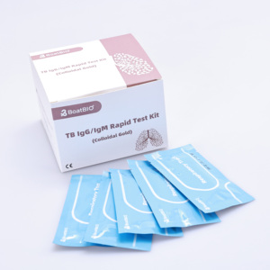 Kit de Prueba Rápida de <span class=keywords><strong>Sangre</strong></span> para la Detección de IgG/IgM de TB, Certificado por la CE, para la Infección Pulmonar por M. <span class=keywords><strong>Tuberculosis</strong></span>, BoatBio - Product Image 3