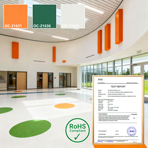 Factory Custom 2m*20m Removable Adhesive Anti-Slip Waterproof Eco-Friendly <strong>PVC</strong> Vinyl <strong>Flooring</strong> Planks For Hospital Graphic <strong>Design</strong> - Product Image 6