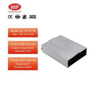 OEM ODM Custom Length Extruded Aluminum PCB Battery Box Housing Aluminium Profile Electronic <b>Enclosure</b> Control Box - Product Image 1