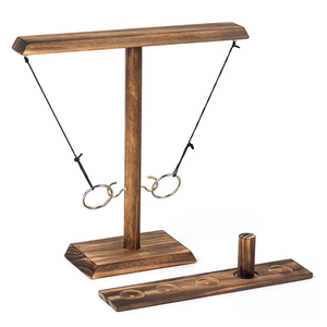 Nhà Máy Bán Buôn Tùy Chỉnh Tương Tác Máy Tính Để Bàn Trò Chơi Bằng Gỗ Trẻ Em 'Giáo Dục Đồ Chơi Móc Vòng Toss Trò Chơi - Product Image 3