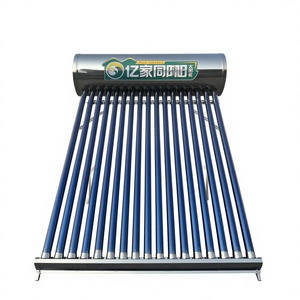 Chauffe-eau solaire indépendant de très haute qualité, tube à vide domestique, tube thermique, adapté à une utilisation en extérieur dans les maisons et les hôtels - Product Image 1