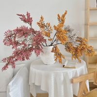 Fleurs en mousse PPS effet toucher réel, 112 cm, pour décoration de mariage, maison et centre de table