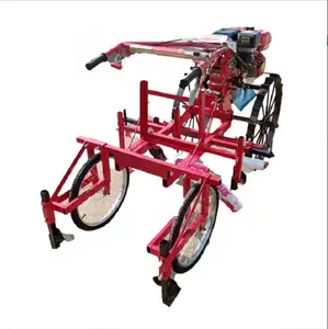 wholesale Agricultural 5.5HP Handheld gasoline powered self-propelled plastic film covering machine tools