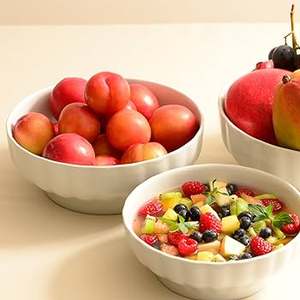 Saladier côtelé 34 cm Ø avec 6.8 Lt Capacité - Product Image 5