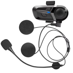 Casco da Moto con Auricolari Wireless 5.3 con Compatibilità Hi-Fi e Durata della Batteria di 10-15 Ore - Product Image 1