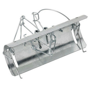 Trappola a tunnel per talpe da esterno OEM, in acciaio zincato, sicura, per giardino, per il controllo umano di talpe e gopher - Product Image 3