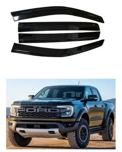 4X4 Pickup Auto Accessoris Rain Visors Window Guard Car Sun Visor For 2024 RANGER