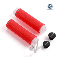 Poignées de guidon 130 mm en gel de silice imperméable pour VTT et vélo de route, pour un confort et un contrôle optimale au cyclisme