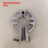 Disque de connexion en acier pour rosette, plaque à bride à verrouillage rapide pour structure de treillis, échafaudage Ringlock et accessoires de support de scène