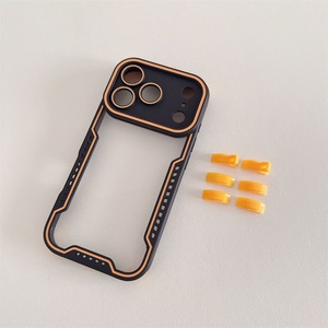 Nueva Funda Transparente de Acrílico para iPhone 17 Air 16 15 Pro Max con Hebilla de Cordón Reemplazable, Carcasa Trasera de TPU Transparente - Product Image 5