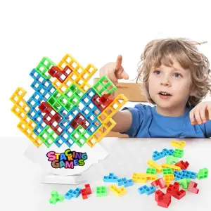 Mi 2024 Stacking Tower Building Block Sets Games To Play At Home Tower Balance Game 48 Blocks Stack Attack Balance Games