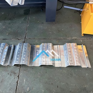 Iraq phổ biến chất lượng cao Tự động decking sàn cuộn tạo thành máy với dập nổi xương sườn - Product Image 6