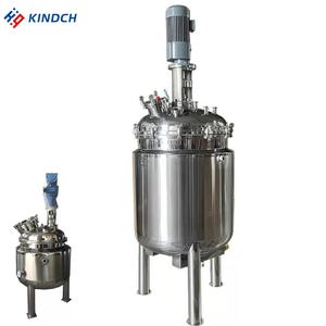 Sistem PLC Tangki Pencampur Homogenizer Bertekanan dengan Jaket Motor, Kapasitas 20L-20000L, Bahan Stainless Steel, Dilengkapi Kemampuan Pengolahan Kimia - Product Image 1
