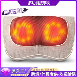 Cervical Massage <b>Pillow</b> S621 Rechargeable With Heat Therapy For <b>Neck</b> Waist Back Relief - Product Image 5