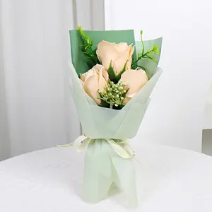 Factory Wholesale Artificial Carnations Rose Small Gift Box ForMother's Day Holiday Gifts Artificial Flowers