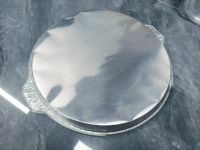 Plaques de cuisson pour pizza de 12 et 13 pouces, plateaux ronds jetables en aluminium, parfaits pour la machine à pizza électrique, pour une cuisson rapide et facile.