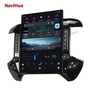 NaviHua New Upgrade 15.6inch Android Car Radio GPS Navigation Multimedia Carplay Stereo for GMC Sierra Chevrolet Silverado 2014+ - Product Image 4