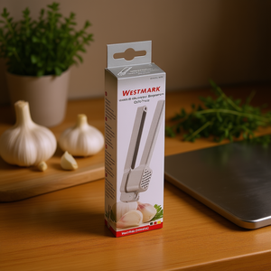 Prensa de ajos Westmark Biopress, fabricada en Alemania, herramienta para hierbas y especias - Product Image 3