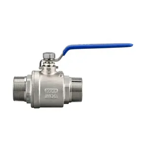 Stainless Steel 316304 Soft Sealed Ball Valve Two-way Valve Small Diameter