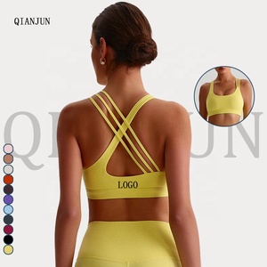 Atacado Ajustável à Prova de Choque <span class=keywords><strong>Sports</strong></span> <span class=keywords><strong>Bra</strong></span> Workout Logotipo Personalizado Alto Impacto Senhoras Pad Buckle <span class=keywords><strong>Sports</strong></span> <span class=keywords><strong>Bra</strong></span> CrissCross <span class=keywords><strong>Sports</strong></span> <span class=keywords><strong>Bra</strong></span> - Product Image 1
