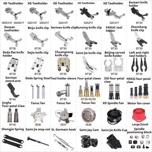 TEBAK Dispositif de changement d'outil automatique à griffes pour broche, Porte-outil à griffes pour broche, Mandrin à pinces pour fraisage CNC BT30, GRIFES BT30 - Product Image 6