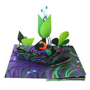 <span class=keywords><strong>Livre</strong></span> d'histoires pour enfants en 3D personnalisé en usine avec reliure parfaite, couverture rigide, impression et conception de coloriage personnalisées - Product Image 3