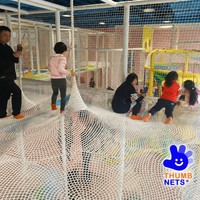 Structure de jeu intérieure en acier et tubes en nylon avec filet de sécurité, tour d'escalade, piscine à balles, pour centre commercial pour enfants, couleurs personnalisables
