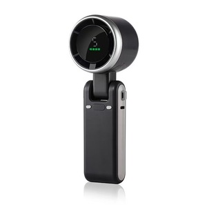 Wearable Neck Fan With Rechargeable Battery 5W Brushless Motor Three Speeds <b>Foldable</b> Design Lightweight Portable Cooling Device - Product Image 3