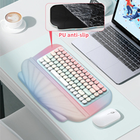 Repose-poignet ergonomique en mousse à mémoire de forme pour clavier et souris de jeu, tapis de bureau antidérapant pour le bureau