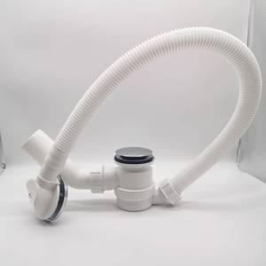 Nhựa Bồn Tắm Xả vòi hoa sen chất thải drainer pop-up Siphon cống với ống - Product Image 2