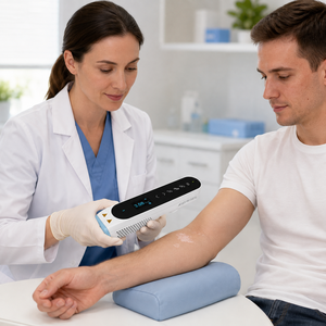 Lámpara UVB LED de 308nm Portátil y Compacta CN-308P1 con Área de Irradiación de 2.5cm2 para el Cuidado del <span class=keywords><strong>Eczema</strong></span>, la Psoriasis y el Vitiligo - Product Image 4