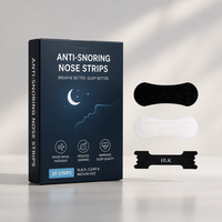 Bandes nasales noires de haute qualité pour une meilleure respiration, anti-ronflement, soulagement de la congestion nasale, patchs pour arrêter les ronflements et améliorer le sommeil
