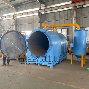 เครื่องผลิตถ่านชีวมวลความจุสูง ขายตรงจากโรงงาน เตาเผาถ่านแบบแนวนอนสำหรับไม้ซุงและเปลือกมะพร้าว - Product Image 2