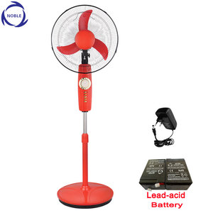 中国広州工場16インチ/18インチAC/DC12Vソーラー充電式ファン - Product Image 5