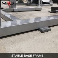 Máquina de remo prona con carga de placas comercial, equipo de entrenamiento de fuerza para espalda y pecho para gimnasios y centros de fitness