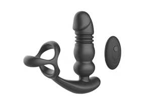 Herren Prostata-Massage gerät Silikon <span class=keywords><strong>Anal</strong></span> Plug Frequenz umwandlung <span class=keywords><strong>Sex</strong></span>-Safer <span class=keywords><strong>Sex</strong></span> Produkt - Product Image 4