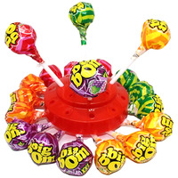 Sucettes classiques aux fruits XXL de grande taille, 22g, bonbons durs, vente en gros d'usine
