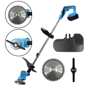Bytool Outils de jardin de qualité supérieure, <span class=keywords><strong>coupe</strong></span>-<span class=keywords><strong>herbe</strong></span> rechargeable à <span class=keywords><strong>batterie</strong></span> lithium, débroussailleuse sans fil, OEM - Product Image 2