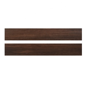 Gạch gốm trong nhà trông giống như gỗ tếch hiệu ứng 150x900 hạt dẻ sứ gạch gỗ cho sàn - Product Image 3