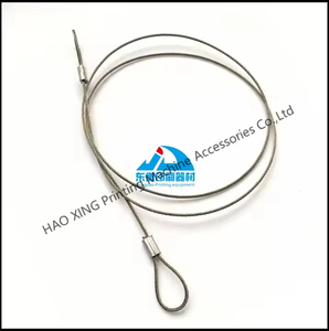 Chiếu sáng treo dây Rope Kit Wire Rope thép tay áo Cable Wire Rope với vòng mắt - Product Image 4