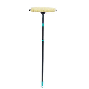 Outils de nettoyage nettoyeur de vitres réglable longue tige télescopique éponge <span class=keywords><strong>raclette</strong></span> verre miroir nettoyage - Product Image 1