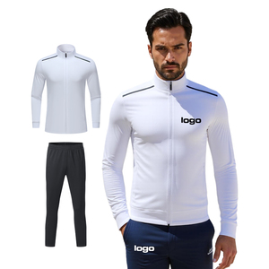 Nouveau personnalisé pour hommes 2 pièces Full Zip Athletic Gym Jogging personnalisé de qualité supérieure Survêtements - Product Image 1