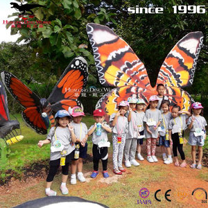 Animatronic <span class=keywords><strong>Butterfly</strong></span> Custom ized Schmetterling Replik Garten Dekor Schmetterling Skulptur Outdoor Riesen Insekten Statue für Park - Product Image 3