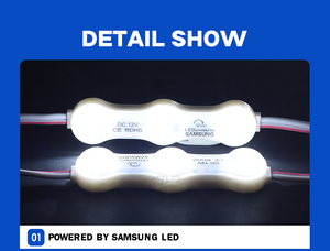 Módulos LED para exteriores de 170 grados, 1.2W, IP68, 6815 SMD 2835, 6500K, 3 LED, 5 años de garantía. - Product Image 5
