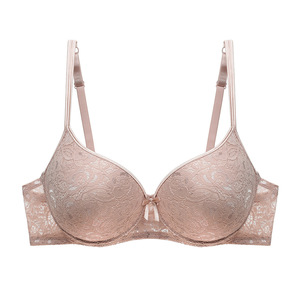 Kavn commercio all'ingrosso di alta qualità più il formato del fiore ricamato grande reggiseno per le donne grasse - Product Image 3