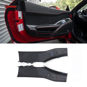 Kit intérieur de porte latérale en fibre de carbone sèche de qualité supérieure, style OEM, pour pièces de carrosserie Ferrari 458 - Product Image 2