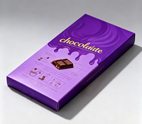 Boîte d'emballage pour tiramisu en papier alimentaire avec impression de logo personnalisé et paillettes pour sushis, chips et chocolat