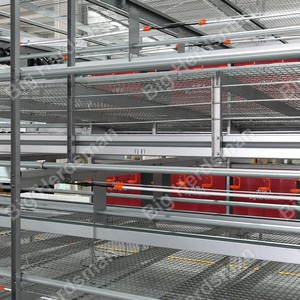 Sistema Moderno <span class=keywords><strong>de</strong></span> Jaulas Aviarias para Gallinas Ponedoras con Área <span class=keywords><strong>de</strong></span> Nidificación Confortable y Recolección Automática <span class=keywords><strong>de</strong></span> <span class=keywords><strong>Huevos</strong></span> para Proyectos Avícolas - Product Image 2